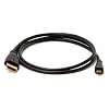 كابل PrimeX PX-1121 Micro HDMI إلى HDMI 1.5 متر 1080P FullHD، كابل Micro HDMI