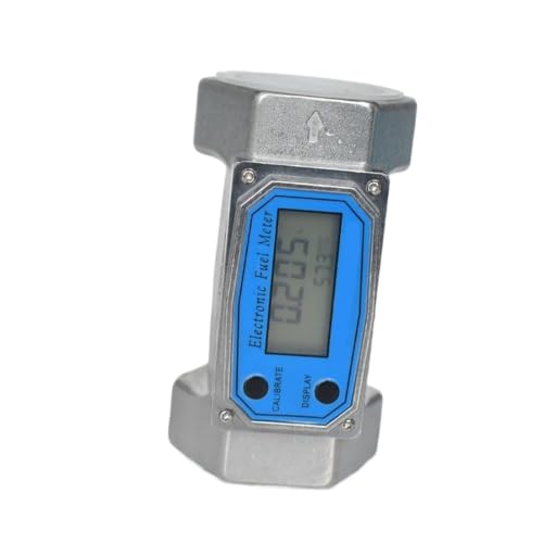 Débitmètre d'eau électronique 1.5 pouce avec affichage LCD et capteur étanche