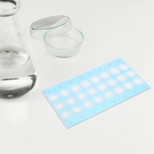 Membranas transpirables ePTFE autoadhesivas de 2x2 cm para cultivar hongos en laboratorio 7