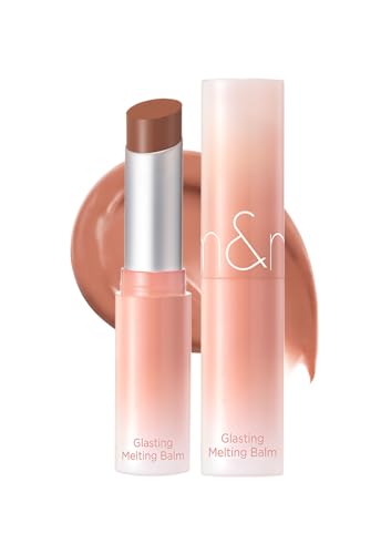 rom&nd Glasting Melting Balm (NEW) 6 ColorsㅣGlossy, Plumping Lips, Moisture, Translucent, Water Bomb, High Pigmented, Veganㅣ3.5g 0.12oz (11 Buffy Coral)
