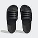 adidas womens Adilette Platform Black/Black/Black 9