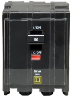 QO350-50 Amp Circuit Breaker Plug-in - 50 Amp - 3 Pole - 240 Volt