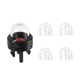 lasuroa 188-512-1 スナップインプライマーバルブポンプ 4個付き 2サイズ キャブレタープライマーバルブ交換用、Walbro WT-23A Zama Poulan Echo Craftsman Homeliteチェーンソーブロワー&トリマーに対応