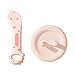 Faygeal Silicone Lid and Spoon Set Pet Can Opener Covers for Handling of Pet Canned Food Reusable Easy Tighten & Loose Covers