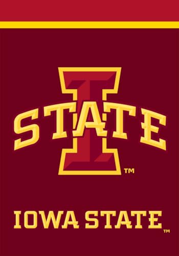 Briarwood Lane Garden Flag 12x18 For Outdoor Iowa State Cyclones NCAA Licensed Garden Flag Flags For Outside