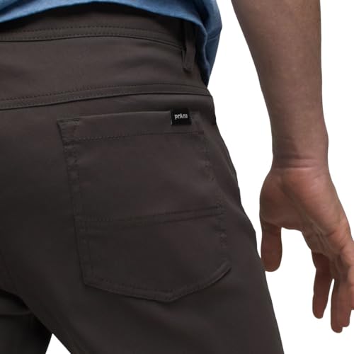 prAna Men's Brion Pant, Dark Iron, 31x344