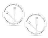 iPhone Fast Charger Cable, iPhone Charging Cord 2-Pack 4.9FT/1.5M USB Type C to Lightning Cable for iPhone 13/12/12 PRO/Max/11/11Pro/XS/Max/XR/X/8/8Plus iPad/iPad Mini