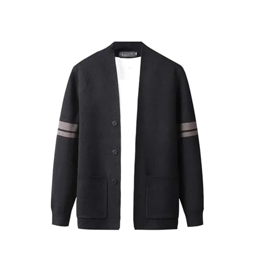 Men Solid Knit Single BreastedCardigan Long Sleeve Sweater Casual Lightweight Solid Tops