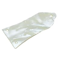 Made of real Mother of White Pearl Mother of White Pearl is a natural material so different truss rod covers might have variations 3 Holes for Epiphone Style Les Pauls; Screws are not included This is an aftermarket cover, not original cover We can n...