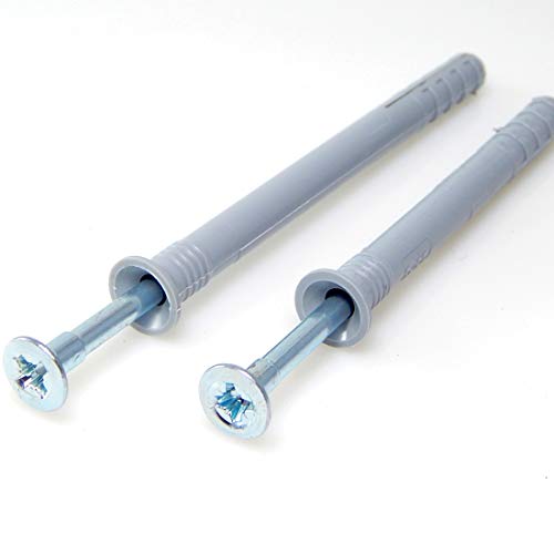 Preisvergleich Produktbild 100 Stk. Schlagdübel Nageldübel Einschlagdübel M6 / M8 Senkkopf Nagelanker Dübel (6 x 80)
