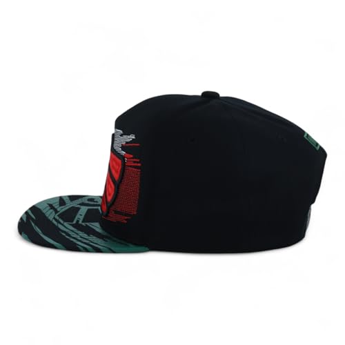 Image of Hecho En Mexico Eagle 3D Embroidered Flat Bill Snapback Cap