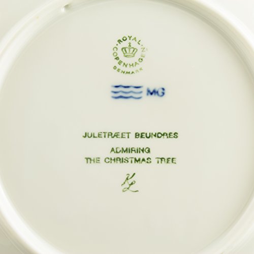 Royal copenhagen piatto di natale 1981 originale