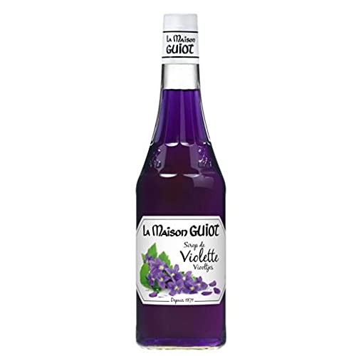 La maison guiot, jarabe de violeta, la botella de 70 cl