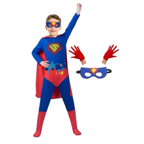 Alice Emporium Polyester Fancy Dress Costume For Kids Boys And Girls | Annual Function | Theme Birthday Party | Independence Day | Republic Day (3-4 Years, Boy+Gloves), Multicolor