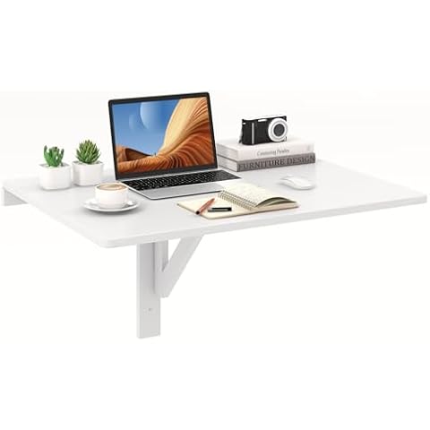 Tangkula Wall Mounted Table Cover