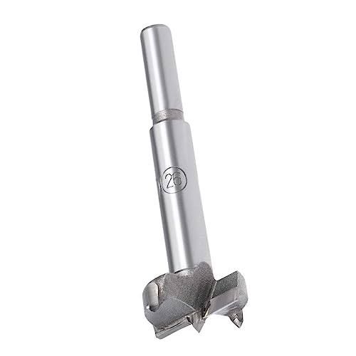 MACHSWON Forstner Drill Bits Tungsten Carbide Wood Hole Saw Opener Drill Bit 26mm Woodworking Drilling Boring Bit Cutter