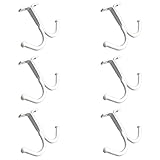 Lieferumfang: Sie erhalten 6 Tassenhaken zur Wandmontage, die Ihre Küche und Ihr Zuhause gut organisieren können.