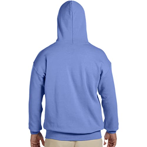 Image of Gildan Men's Heavy Blend Drawcord Hooded Sweatshirt, Safety Pink