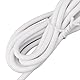 Wifehelper 12-Kopf-Ultraschall-Teichnebler, 400 W, Zerstäuber, Nebelmaschine für Innen- und Außenteiche, Bonsai, Springbrunnen mit USB-Schnittstelle, Gartenbrunnen-Zubehör (White)