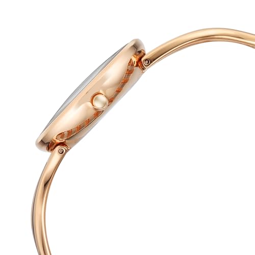 Image of Titan Raga Sierra with Brown Dial Rose Gold&Brown Brass Strap Watch for Women - 95388KM01
