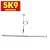 Adjust-A-Grate Security Kit - Model SK9 -for Window Wells with Grates That Project 34-38 in.