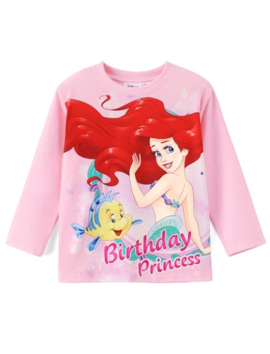 Image of Disney Kids Birthday Shirts 2-9Y, Cute Graphic Tees, Birthday Party Outfit