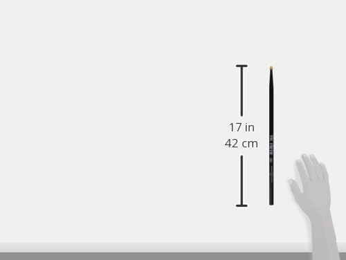 Vista 4 de Baquetas de madera Vic Firth 5AB American Classic 5A, color negro