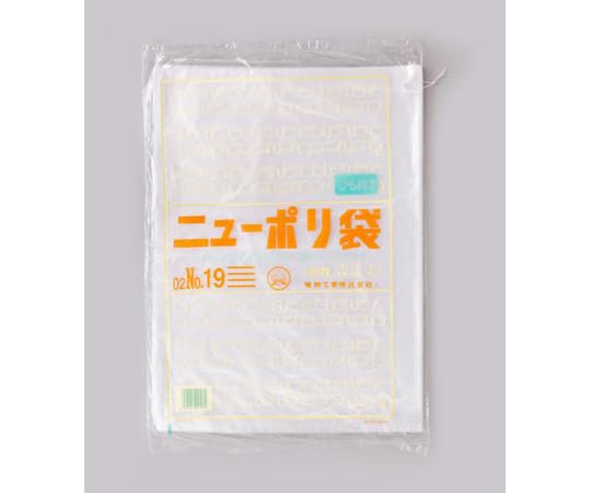 福助工業 ローデンポリ袋 ニューポリ袋 002 No.19 紐付 1ケース 100個&times;20セット入 00753858