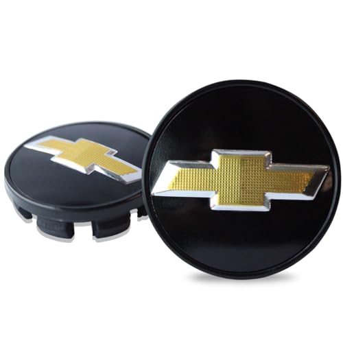 Kit 4 Calotinha Central Miolo De Roda Original Gm Preto 56mm