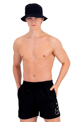 Nike Swim Swoosh Break 5' Volley Shorts Herren schwarz