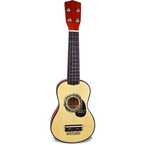 Bontempi - WoodStrum - Ukulele in Legno da 53 cm per Melodie Semplici