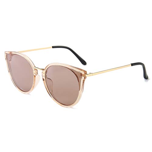 SUNGAIT Oversized Retro Vintage Cat Eye Sunglasses for Women Polarized UV400