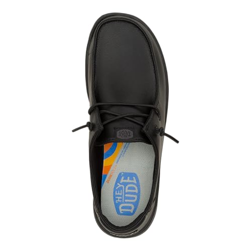 Image of HEYDUDE Women's Wendy Work CE Slip-On Loafers | Lightweight CE-Certified Work Shoes | Water-Repellent & Slip-Resistant Outsole