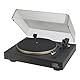JBL Spinner BT – Hochwertiger Schallplattenspieler mit Bluetooth und aptXTM HD – Schwarz und Gold