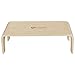 EarthLite Wooden Step Stool - 7'' High, Large Surface, Strong & Stable Bed Step, Foot Stool, Massage Step-Up