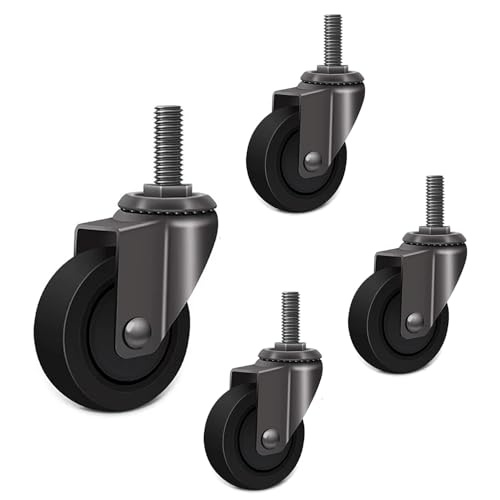 Aenmezen 1C` ~j XCx LX^[ ׏d60 kg 4 M8/M10 lWt Xe LX^[ u[Lt ~[g Sԗ ؍ނ^CȂǏɓKp(Swivel,32mm)