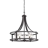 DESIGNERS FOUNTAIN 87585-APW 25.25in H Palencia 5-Light Chandelier, Artisan Pardo Wash
