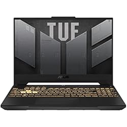 ASUS TUF Gaming F15 FX507ZC4-HN002 - Ordenador Portátil Gaming de 15.6´´ Full HD 144Hz (Intel Core i7-12700H, 16GB RAM, 512GB SSD, RTX 3050-4GB, Sin Sistema Operativo) Gris - Teclado QWERTY español