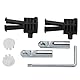 Fischer WB9N Versteckter Spezial-Halter für Wand-WC und Bidet