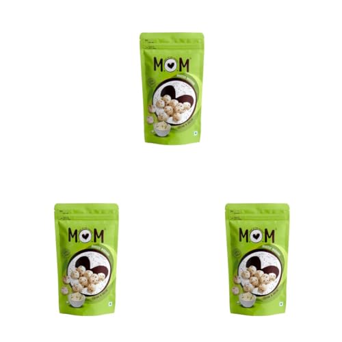 Image of MOM - Meal of the Moment, Roasted Cream N Onion Makhana, 52g | Gluten Free | Anti Oxidants | MSG Free | Zero Trans Fat | No added Preservatives and No Artificial Flavours (Pack of 3)
