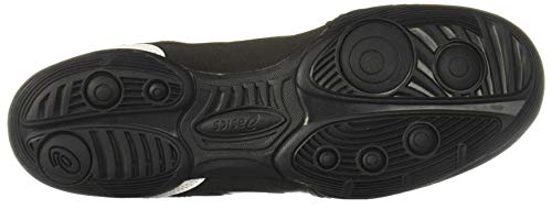 Asics Men's Matflex 6 Wrestling Shoes, 8.5, Black/Silver #TOP3