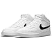 Produktbild Nike Court Vision Mid NextNature Sneaker Trainer Schuhe (White/Black, EU Schuhgrößensystem, Erwachsene, Numerisch, M, 42)