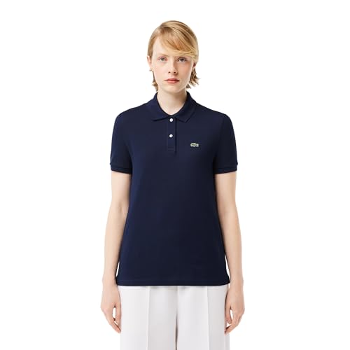 Consejos para Comprar Polos para Mujer de esta semana. 43 Lacoste Polo de Petit Piqué Suave con Corte Regular para Mujer