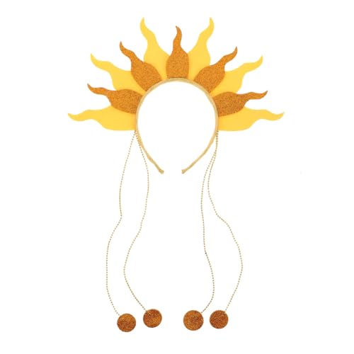 BESPORTBLE Diadema Festiva con Brillantes para Mujeres y Accesorio de y Cómodo Diseño Llamativo con Cadena de Cuentas para Fiestas Temáticas Familiares