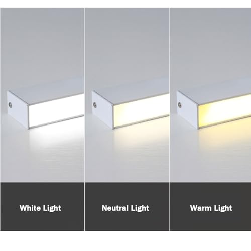 Lámpara de techo LED rectangular de 120cm en color negro con mando a distancia 3