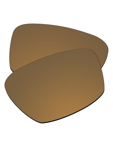 EZReplace Lenses Replacement for Oakley Crosslink Zero OX8076 Sunglasses (Polarized Lenses) - Fits Oakley Crosslink Zero OX8076 Frame (Flash Bronze)