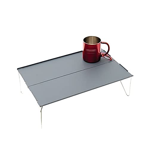 Table de camping pliante stable en aluminium léger avec structure renforcée - 4