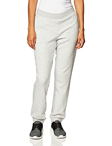 CARE OF by PUMA Women's Terry Cuffed Joggers, Grey, EU L (US 10)
