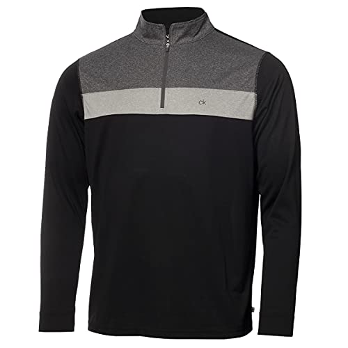 Image of Calvin Klein Mens Smith River Sweater - Black - M