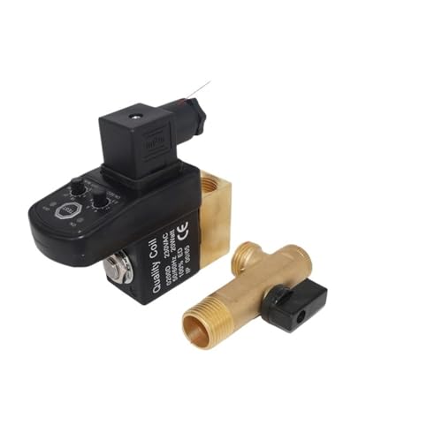 Éliminer l'eau du compresseur grâce à la vanne de vidange électronique 1/2" - 7